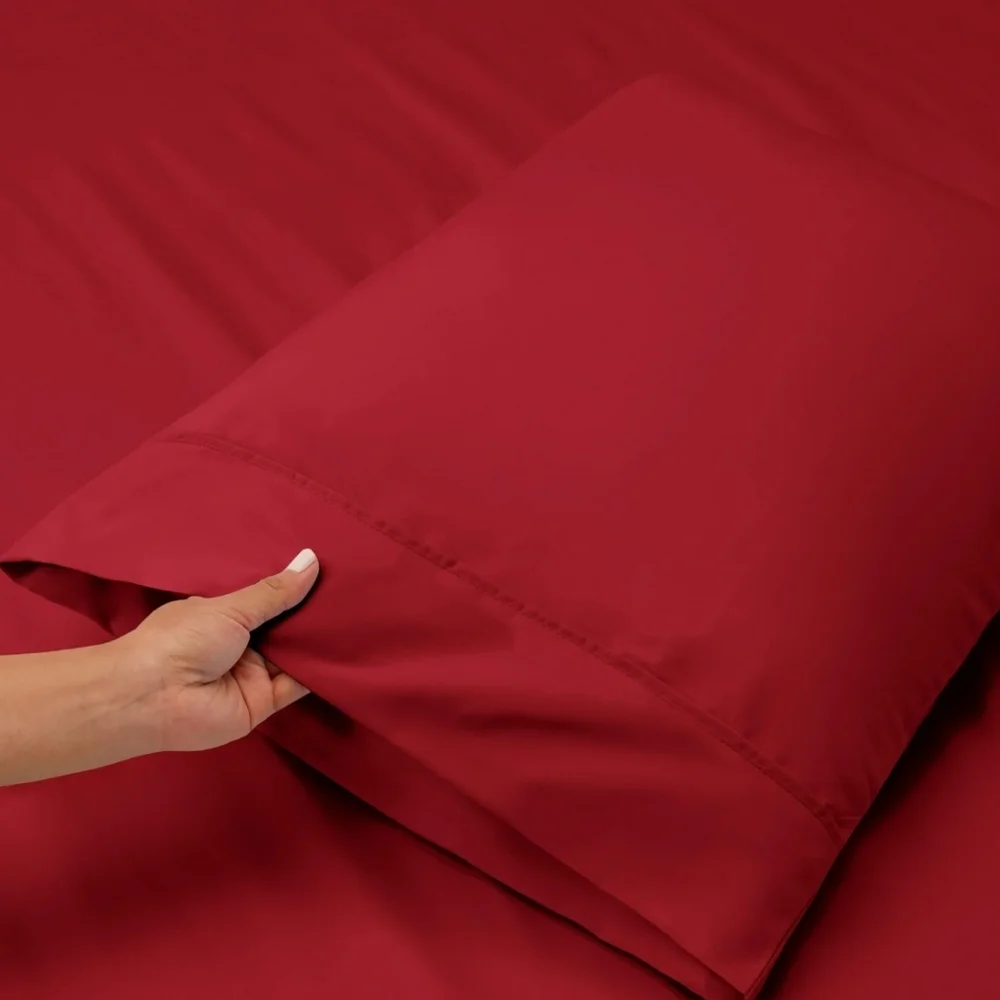 New Luxury Soft Microfiber Extra Deep Pocket 6 Piece Bed Sheets Set